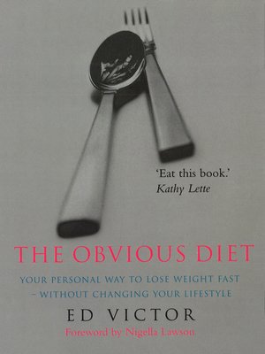 cover image of The Obvious Diet